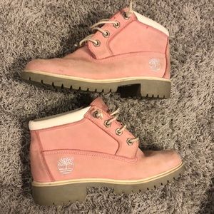 Timberland Pink Nellie Waterproof Chukka Boot